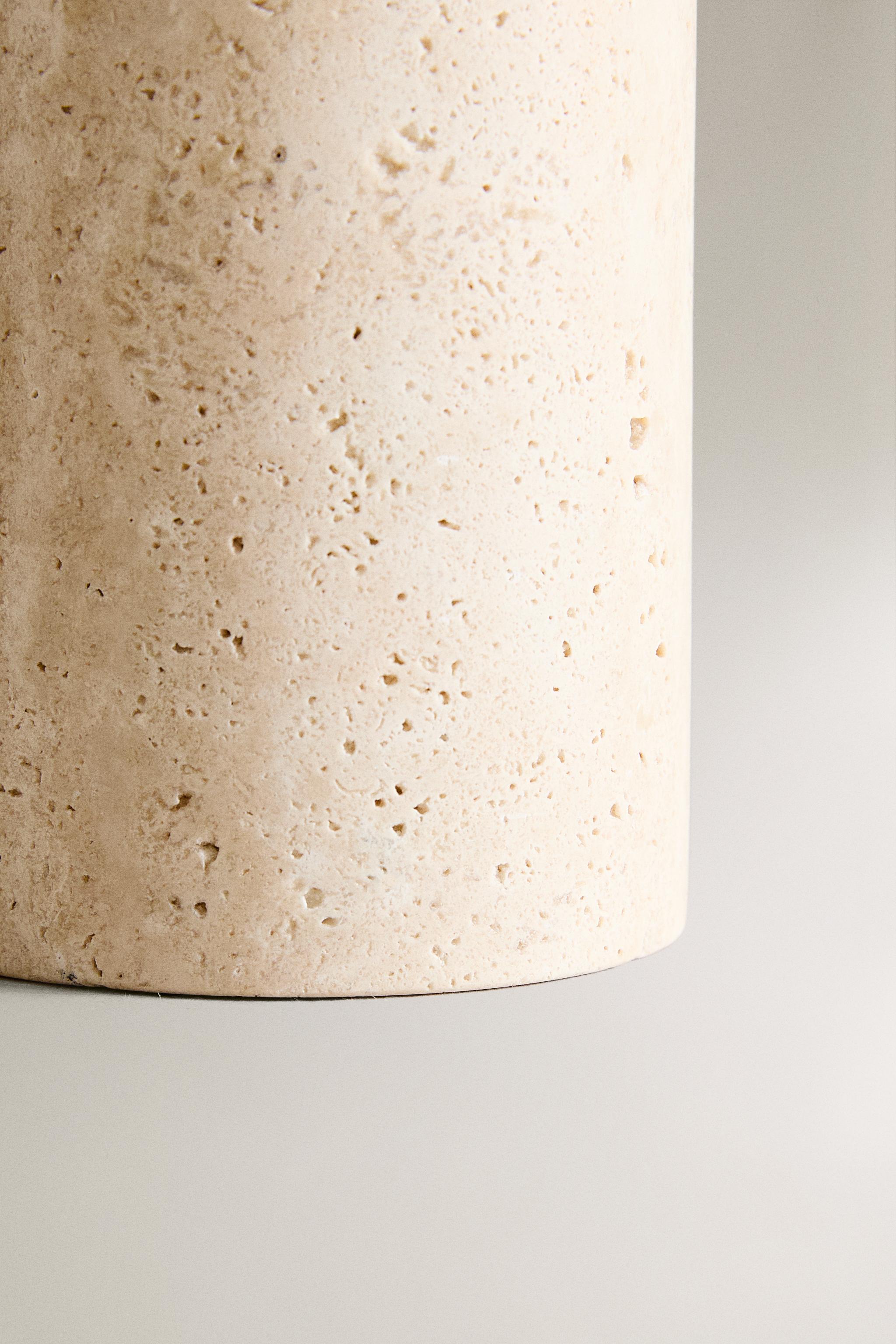 PORTE-BROSSES À DENTS MARBRE BEIGE